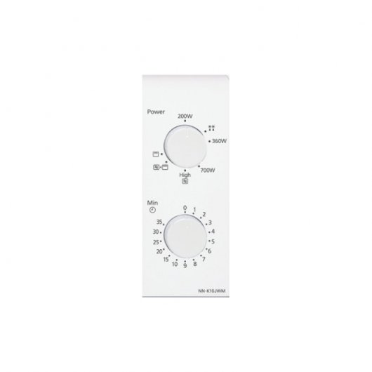Panasonic NN-K10JWMEPG Microondas con Grill 20L 800W Blanco