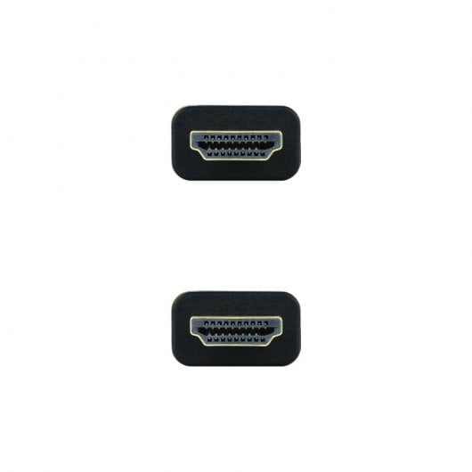 Cavo HDMI Nanocable V2.0 4K@60Hz 18Gbps con ripetitore maschio/maschio 15m Nero