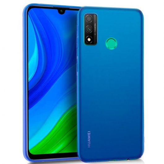 Cool Funda Silicona Azul Huawei P Smart 2020
