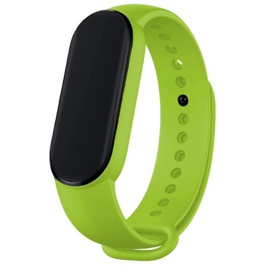 Cooles grünes, glattes Armband für Xiaomi Mi Band 5 / 6 / 7 / Amazfit Band 5