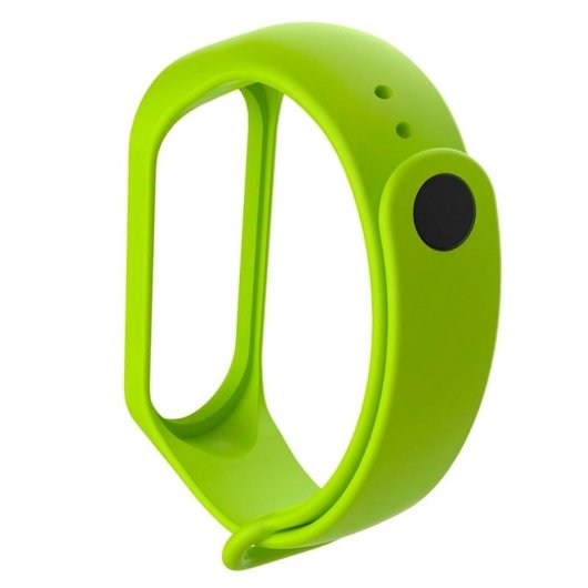 Cooles grünes, glattes Armband für Xiaomi Mi Band 5 / 6 / 7 / Amazfit Band 5
