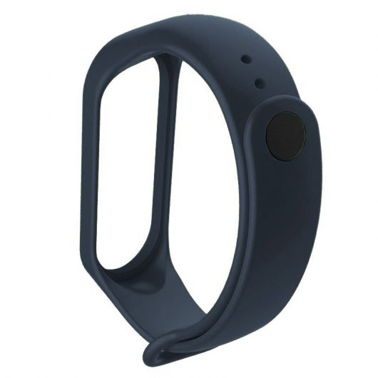Cool Correa Liso Azul para Xiaomi Mi Band 5 / 6 / 7 / Amazfit Band 5