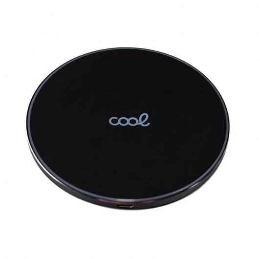 Base caricabatteria wireless universale per smartphone Cool Dock Qi a ricarica rapida nera