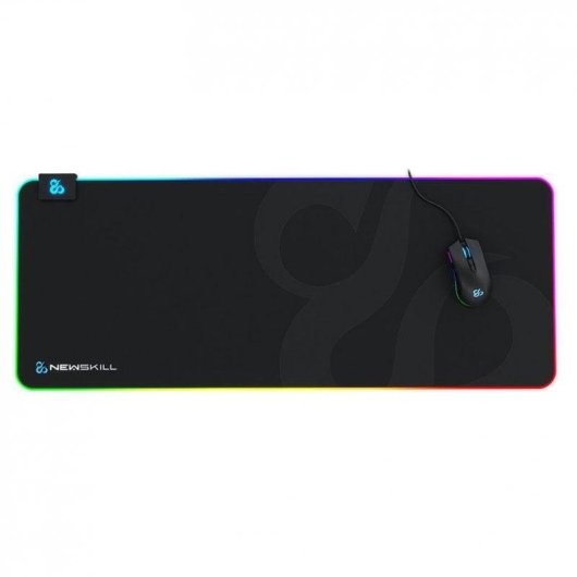 Tapis de souris Newskill Nemesis V2 XL RGB microfibre base antidérapante