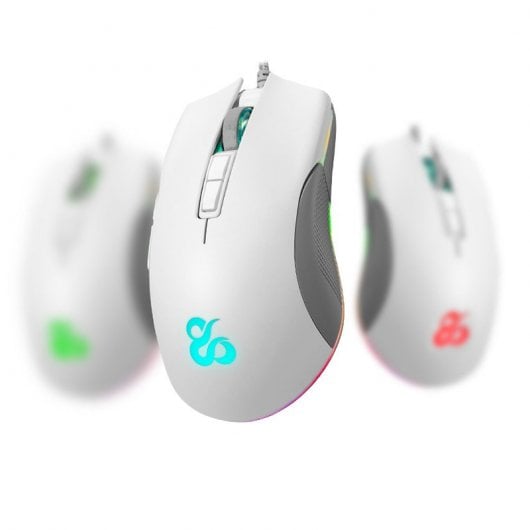 Newskill Eos Ivory Mouse da gioco professionale RGB 16000 DPI bianco