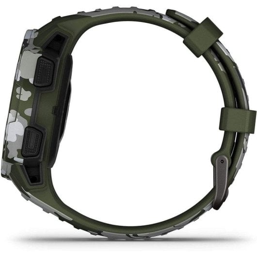 Garmin Instinct Solar GPS 45mm MIP Camuflado Lichen Camo Pulsómetro Monitor de Sono