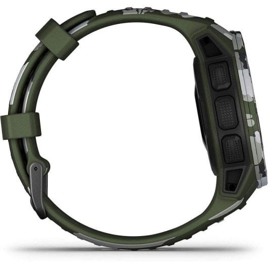 Garmin Instinct Solar GPS 45mm MIP Camuflado Lichen Camo Pulsómetro Monitor de Sono