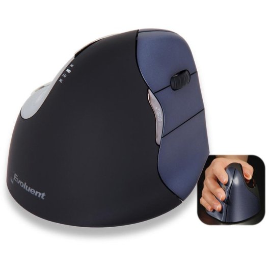 Evoluent VM4RW Ratón Vertical Inalámbrico para Diestros