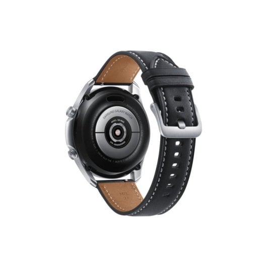 Samsung Galaxy Watch3 Bluetooth GPS NFC 45mm Super AMOLED Argent Noir/Marron Etanche IP68 ECG SpO2