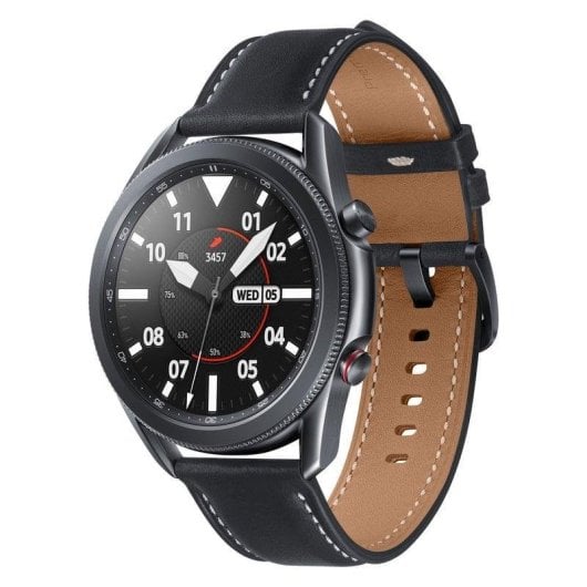 Samsung Galaxy Watch3 4G LTE GPS NFC 45mm Super AMOLED Noir Étanche IP68 SpO2 ECG