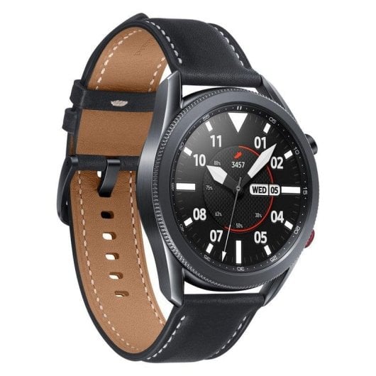 Samsung Galaxy Watch3 4G LTE GPS NFC 45mm Super AMOLED Noir Étanche IP68 SpO2 ECG