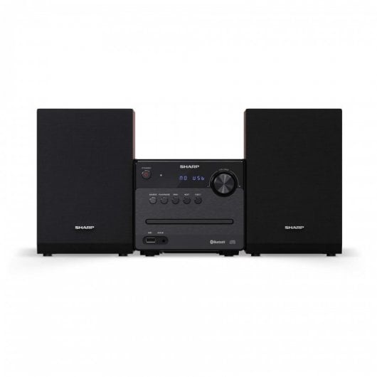 Sharp XL-B510 Microcadena con Radio FM/Bluetooth/CD-MP3/USB 40W Negro