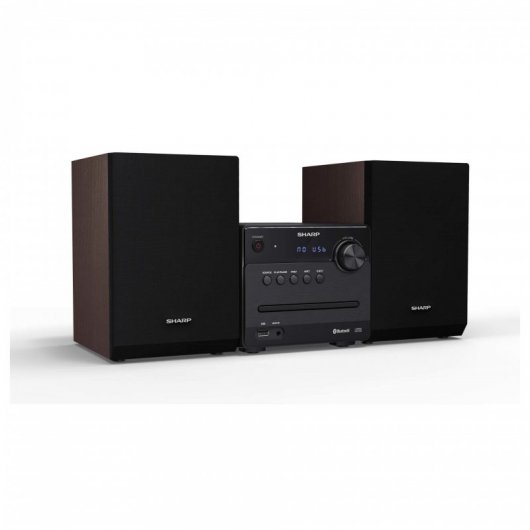 Sharp XL-B510 Microcadena con Radio FM/Bluetooth/CD-MP3/USB 40W Negro