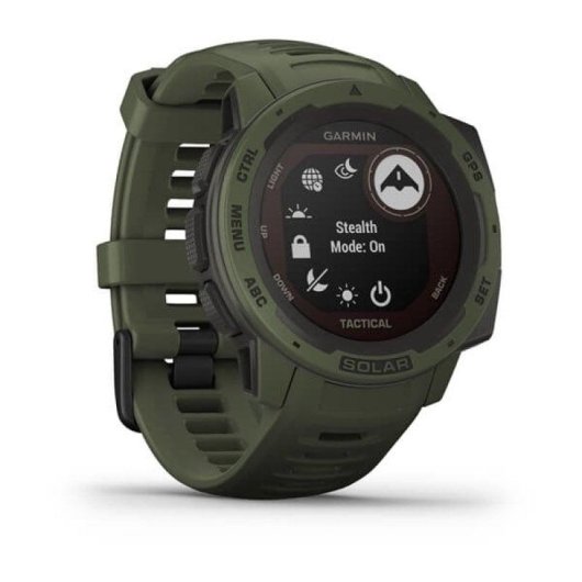 Garmin Instinct Solar Tactical Smartwatch Verde Militar