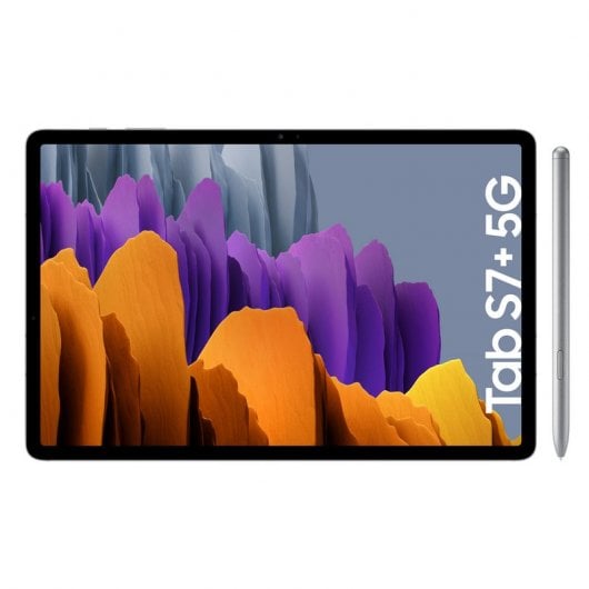 Samsung Galaxy Tab S7 Plus 12.4" 128GB 5G Plata