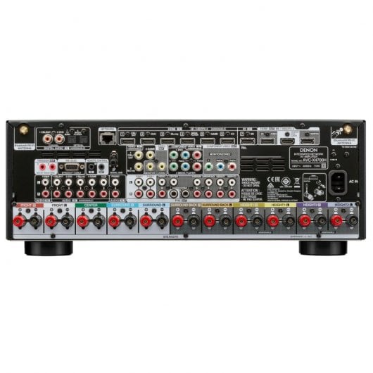Denon AVCX4700H Receptor Negro