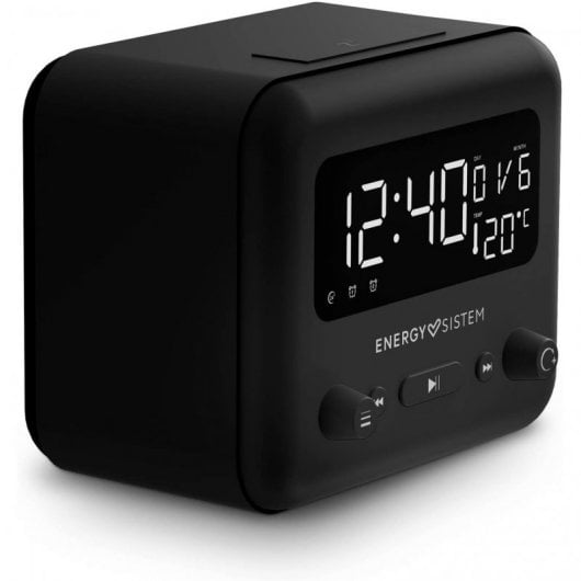 Energy Sistem Clock Speaker 2 Radio Despertador Bluetooth 5W Negro