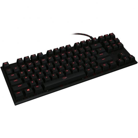 HyperX Alloy FPS Pro Teclado Gaming Mecánico LED Rojo Cherry MX Blue Versión USA