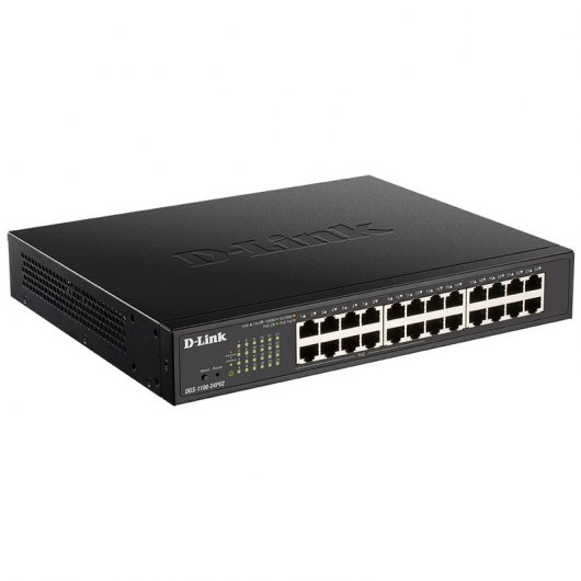 D-Link DGS-1100-24PV2 Smart Switch 12 Gigabit PoE-Ports + 12 Gigabit-Ports