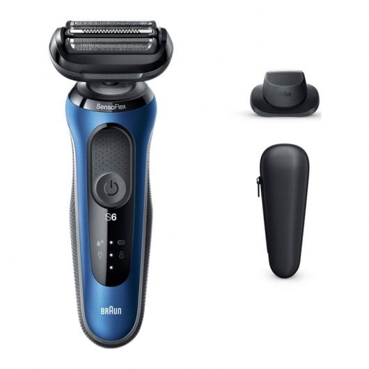 Braun Serie 6 60-B1200S Wet&Dry Máquina de Barbear Elétrica