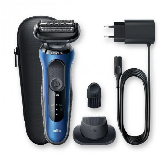 Braun Serie 6 60-B1200S Wet&Dry Máquina de Barbear Elétrica