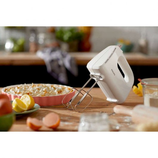 Philips 3000 series HR3705/00 mixeur Batteur à main 300 W Blanc