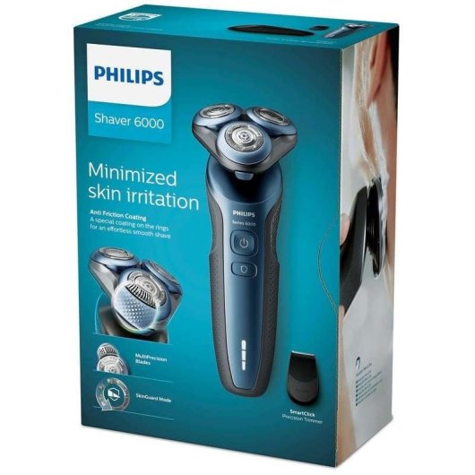 Philips Shaver 6000 S6620/11 Afeitadora Eléctrica Seco/Húmedo