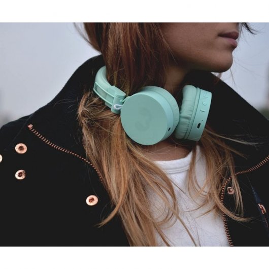 Fresh n Rebel Caps Wireless Auriculares Bluetooth Verde Menta