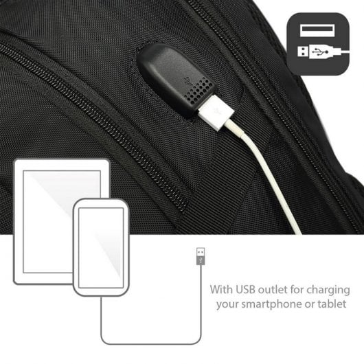 Ewent EW2526 Mochila Negra para Portátil hasta 15.6"