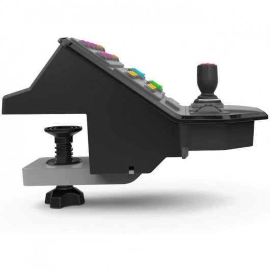 Logitech G Saitek Conjunto de Equipamento Pesado Volante 900 Graus + Pedais + Painel Lateral