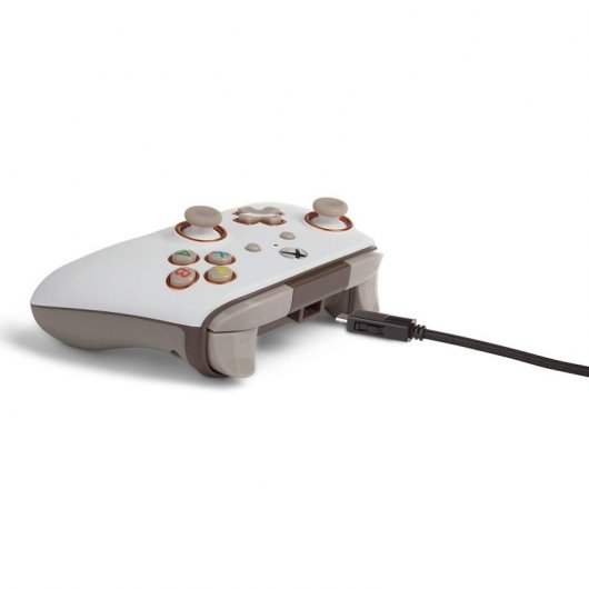 PowerA Fusion Pro Mando con Cable Blanco para Xbox One