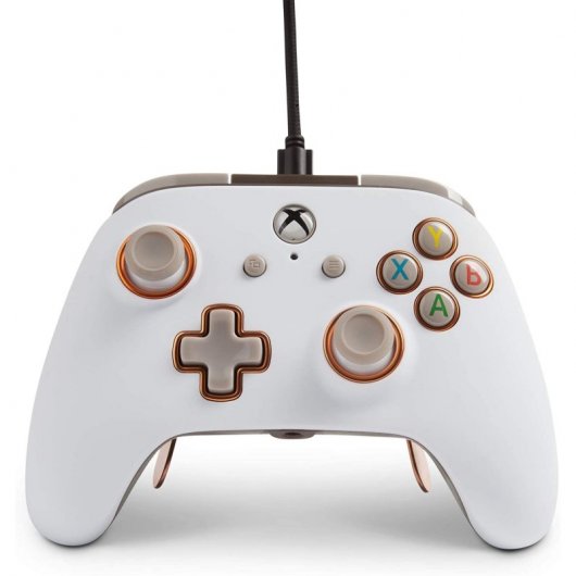 PowerA Fusion Pro Mando con Cable Blanco para Xbox One