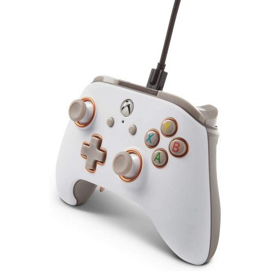 PowerA Fusion Pro Mando con Cable Blanco para Xbox One