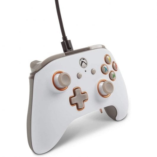 PowerA Fusion Pro Mando con Cable Blanco para Xbox One