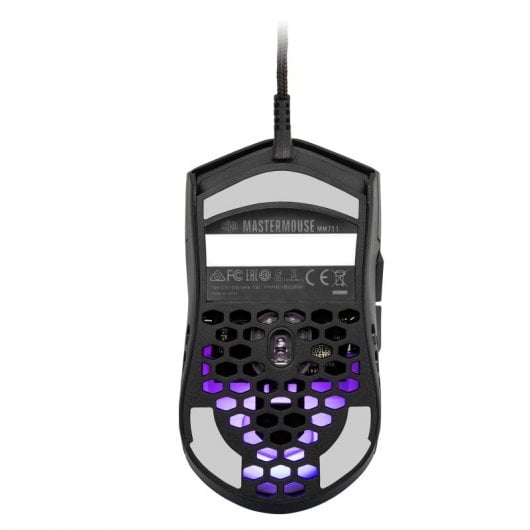 Cooler Master MM711 RGB-LED Ratón Gaming 16000 DPI Negro