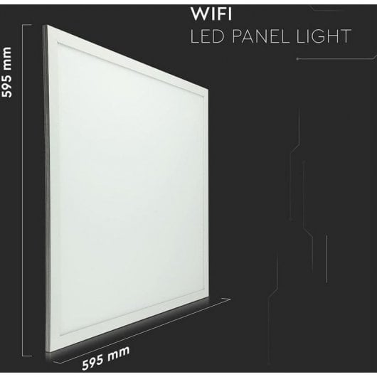 V-Tac VT-5140 Panel LED WiFi 600x600mm 40W Regulable