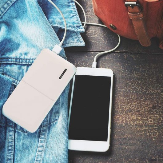 V-Tac VT-3518 PowerBank 10000mAh Blanca