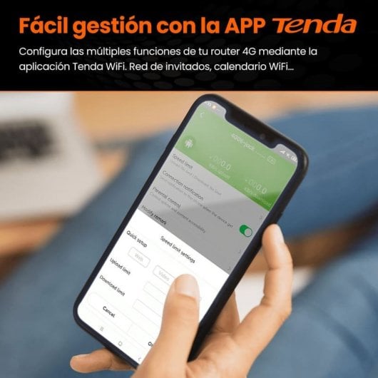 Tenda 4G09 Router WiFi Doble Banda AC1200 4G+ LTE