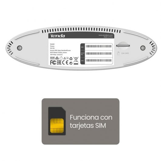 Tenda 4G09 Router WiFi Doble Banda AC1200 4G+ LTE