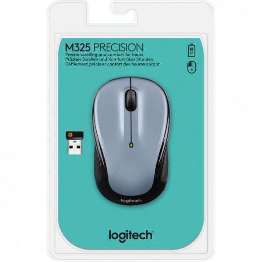 Logitech M325 mouse Ambidestro RF Wireless Ottico 1000 DPI