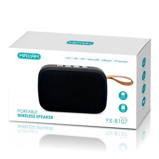 Maxam Coluna Bluetooth 5W Preta