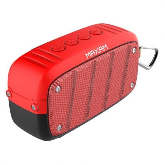 Maxam Altavoz Bluetooth 10W Rojo