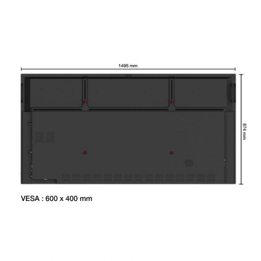 Speechi ST-65-UHD-AND-CAP-004 65" Pantalla Interactiva UltraHD 4K Táctil