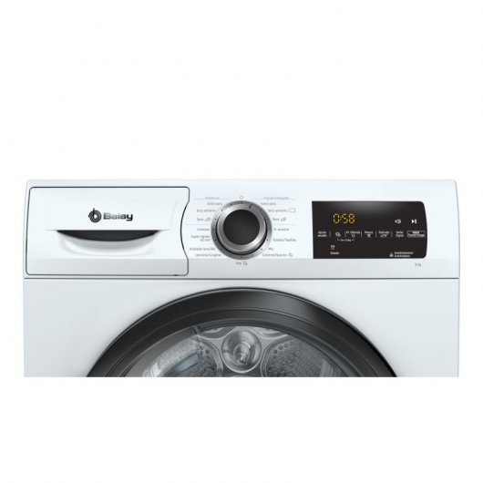 Balay 3SB198BP Secadora Bomba de Calor de Carga Frontal 9Kg A++ Blanca