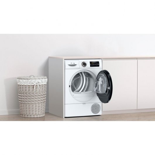 Balay 3SB088BP Secadora Bomba de Calor de Carga Frontal 8Kg A+++ Blanco