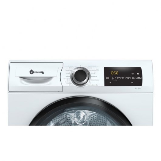 Balay 3SB088BP Secadora Bomba de Calor de Carga Frontal 8Kg A+++ Blanco