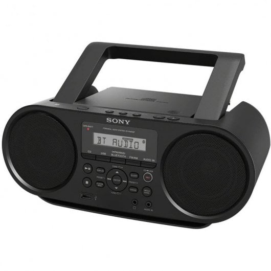 Sony ZS-RS60BT Rádio CD Bluetooth/USB Preto
