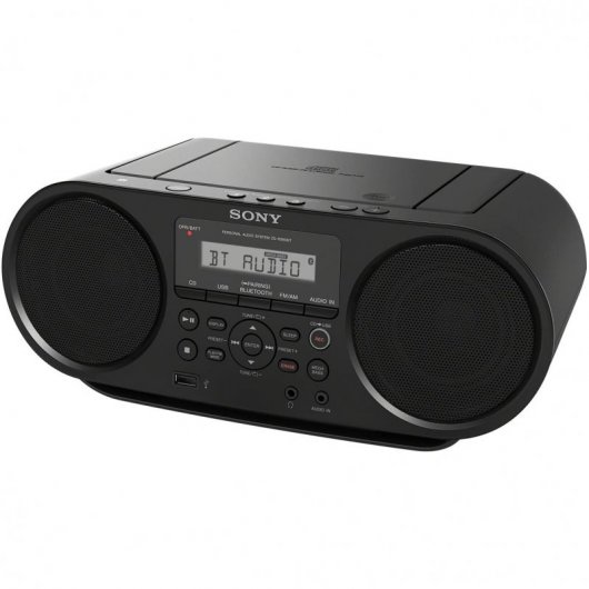 Sony ZS-RS60BT Rádio CD Bluetooth/USB Preto