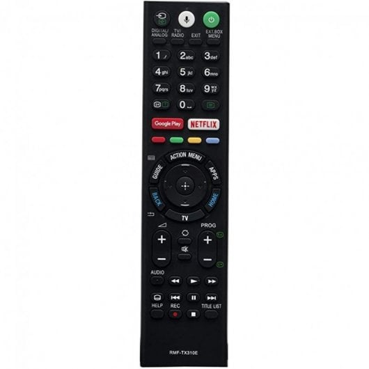 Sony RMF-TX310E Télécommande universelle compatible avec les téléviseurs Sony
