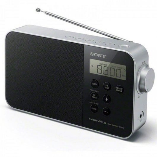 Sony ICF-M780SL Radio Digital FM/SW/MW/LW Negra